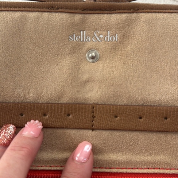 Stella & Dot Striped Travel, Jewelry Organizer - Picture 3 of 5